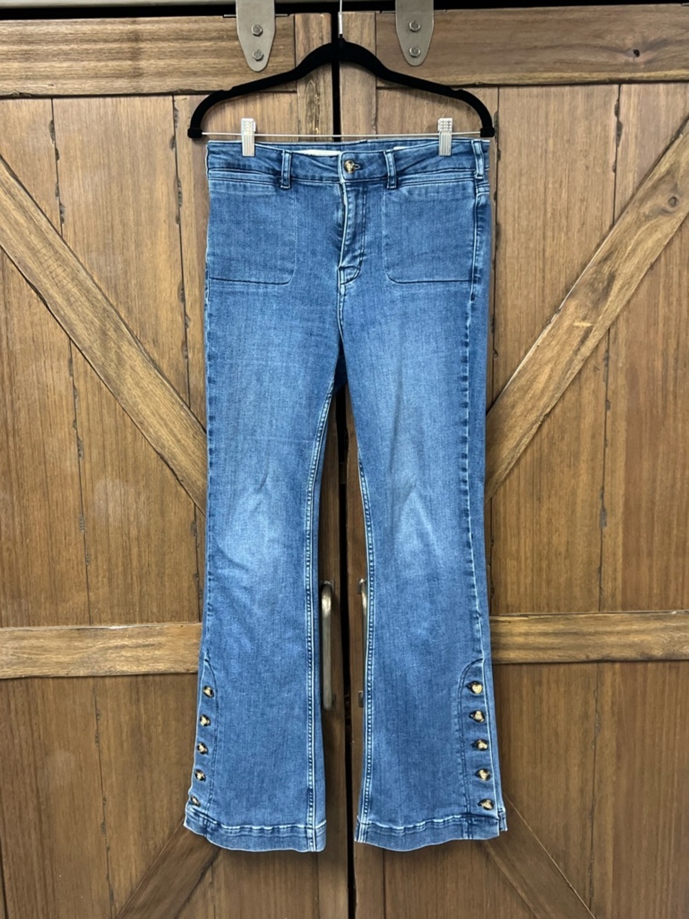 Pilcro and the Letterpress by Anthropologie High-Rise Bootcut Jeans Size 28 - Picture 3 of 11